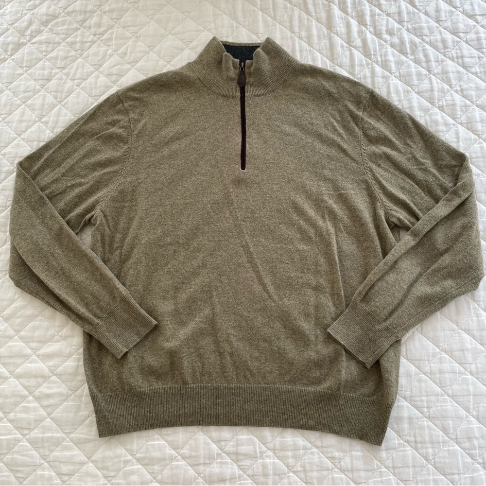 The Cashmere Project Quarter Zip